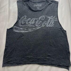 Chaser Gray Coca-Cola Muscle Tee